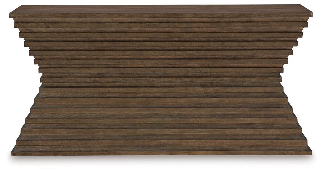 Hannodream - Sofa Table - Warm Brown