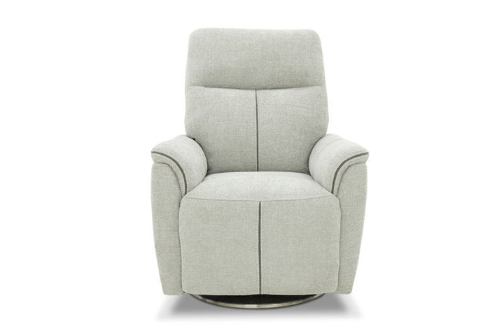 Mable - Triple Power Swivel Recliner With Headrest & Lumbar System