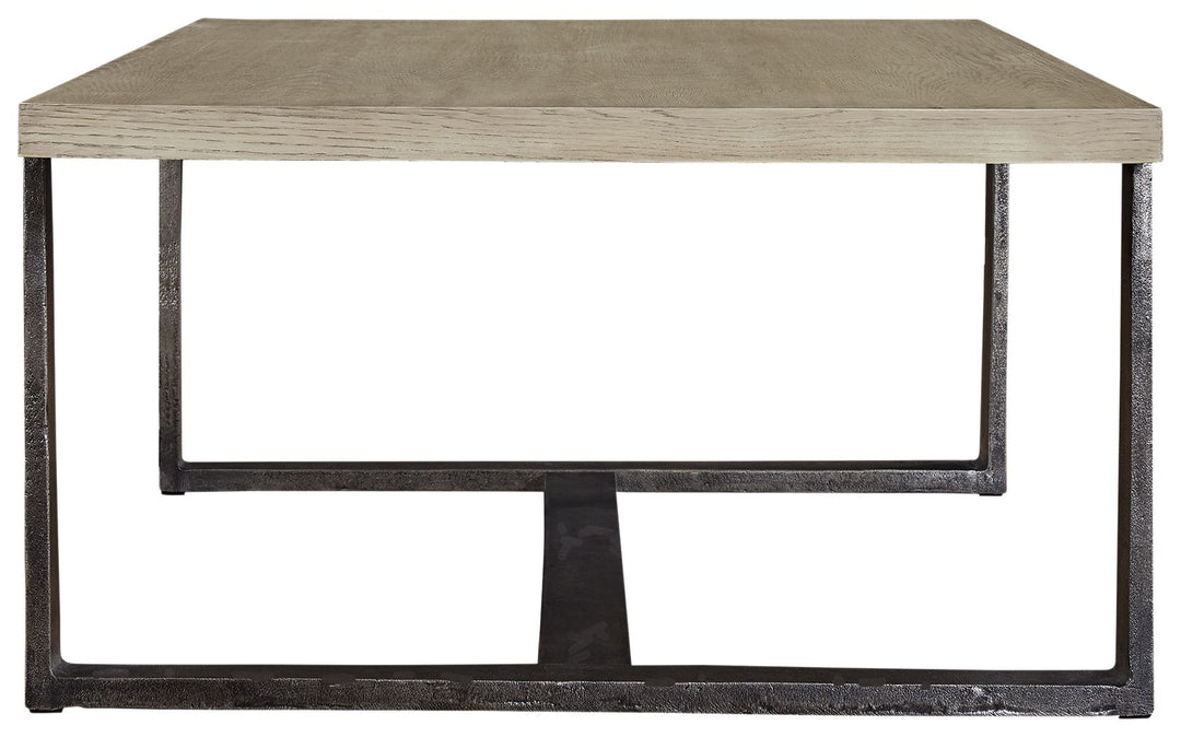 Dalenville - Rectangular Cocktail Table - Gray