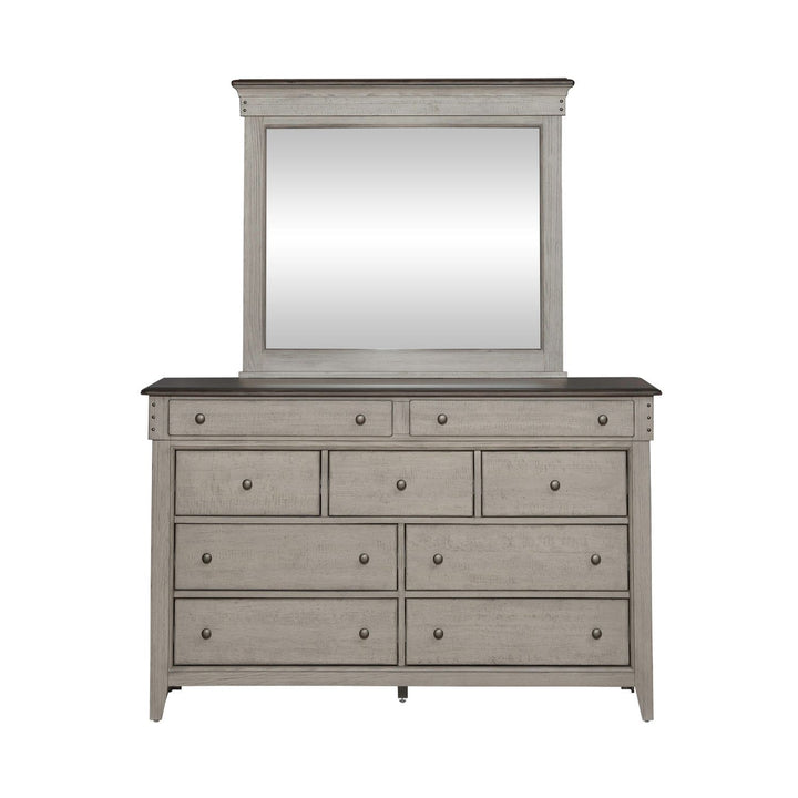 Ivy Hollow - Dresser & Mirror - White
