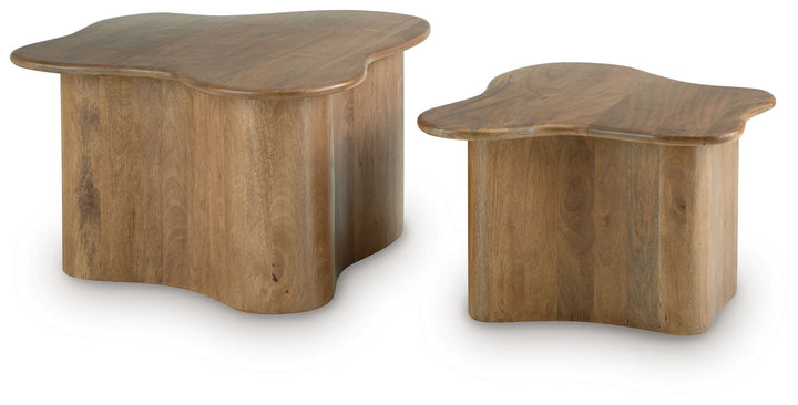 Abeford - Accent Cocktail Table (Set of 2) - Brown