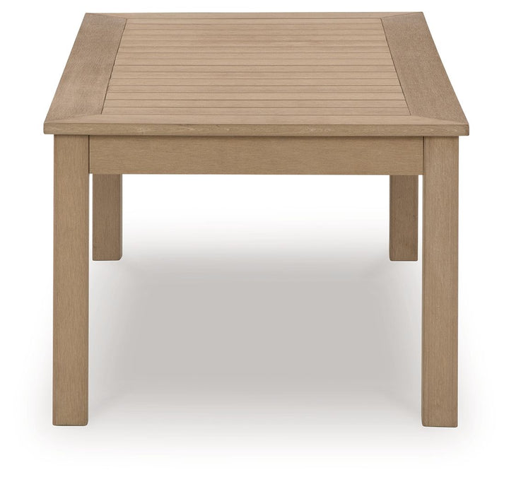 Hallow Creek - Rectangular Cocktail Table - Driftwood