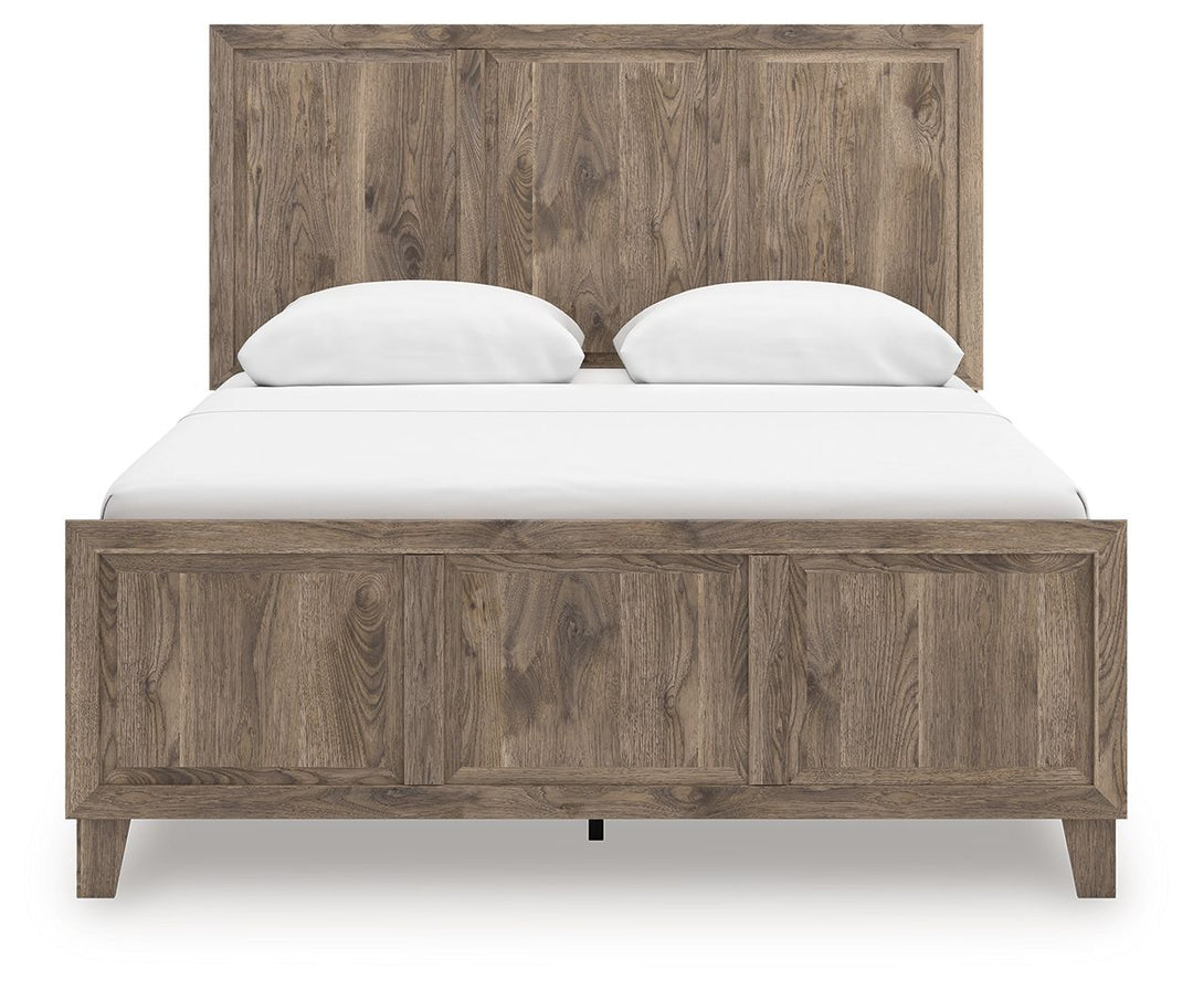 Rusticott - Panel Bed