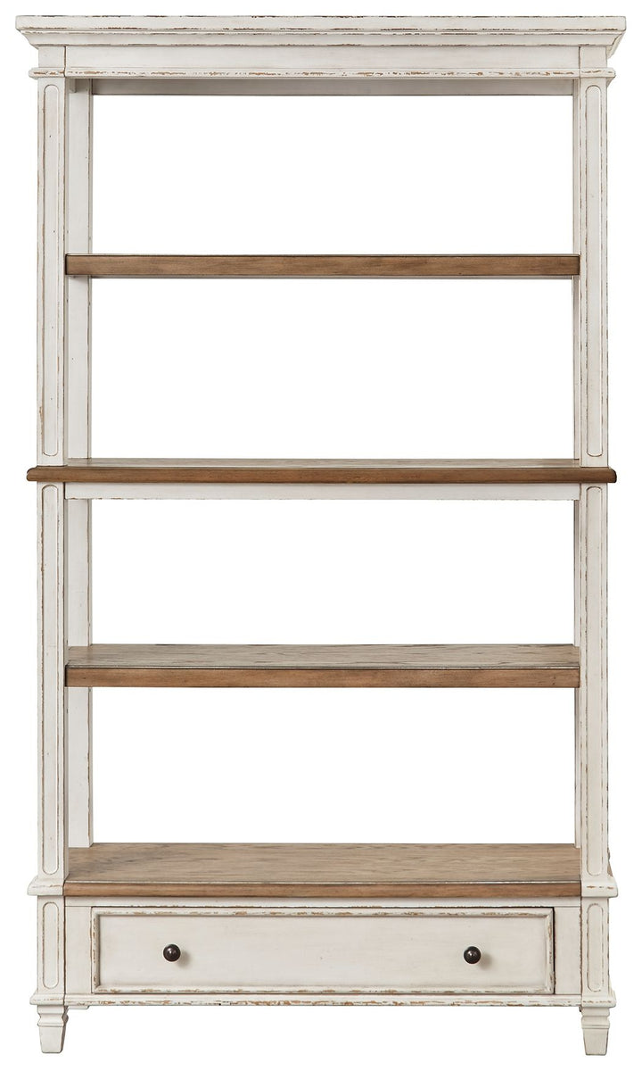 Realyn - Bookcase - Brown / White