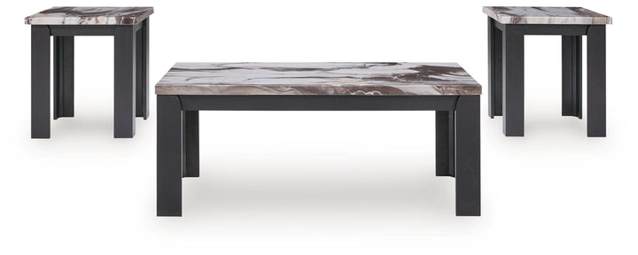 Jazmore - Occasional Table Set (Set of 3) - Dark Brown