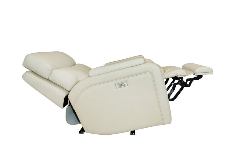 Gunner - Recliner With Power And Power Headrest - Almond