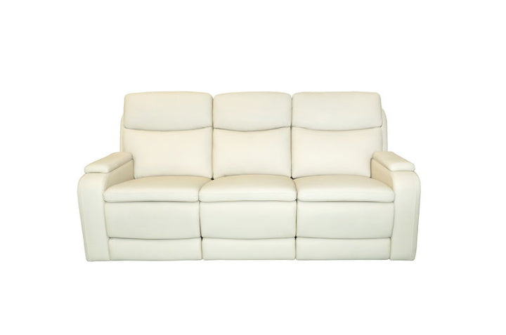 Gunner - Sofa Recliner With Power And Power Headrest - Almond