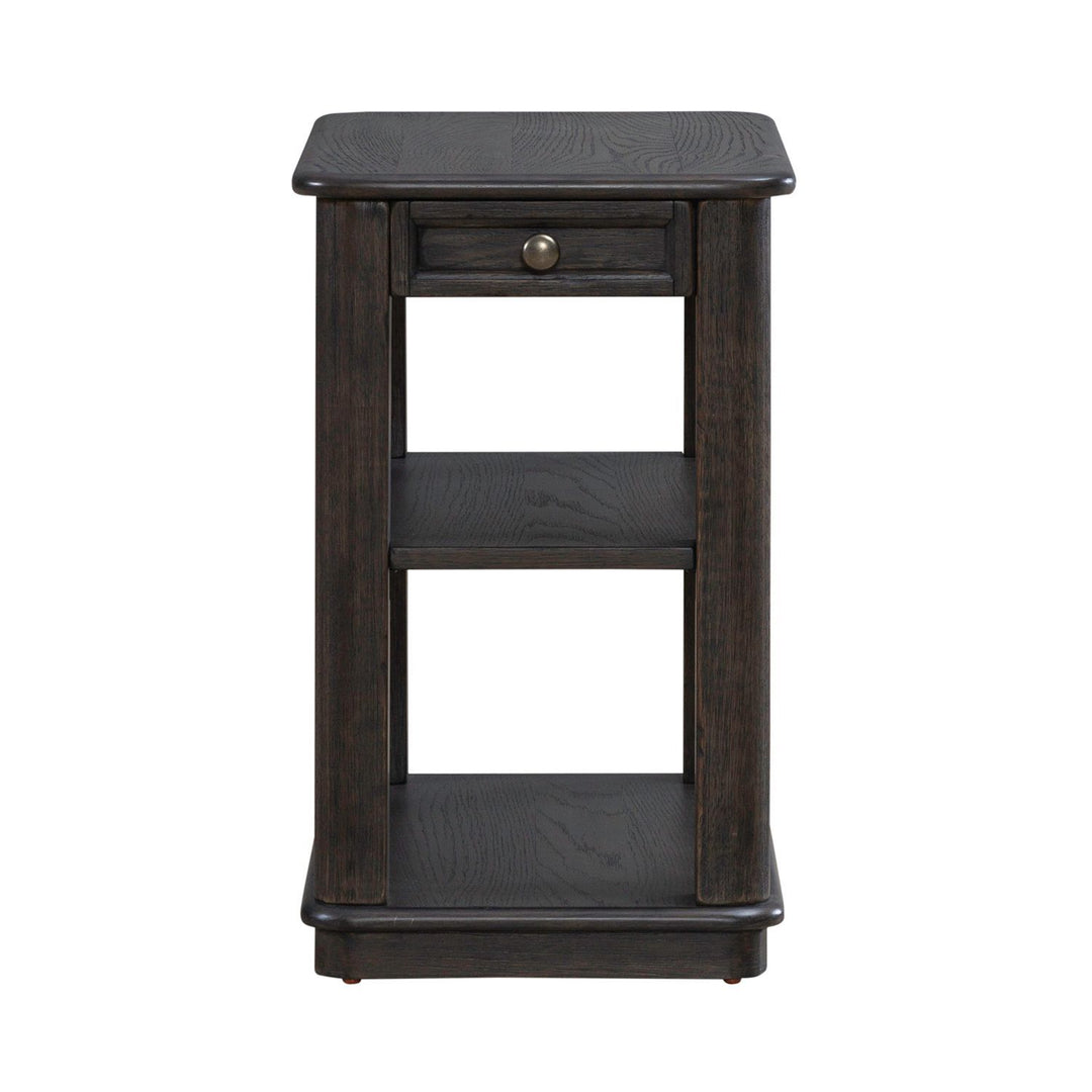 Wallace - Chair Side Table - Brown