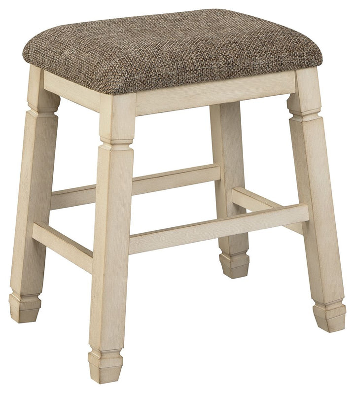 Bolanburg - Upholstered Stool (Set of 2) - Beige