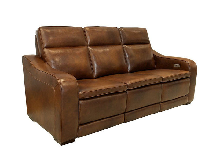 Grady - Sofa Recliner With Power And Power Headrest, Power Lumbar - Cocoa