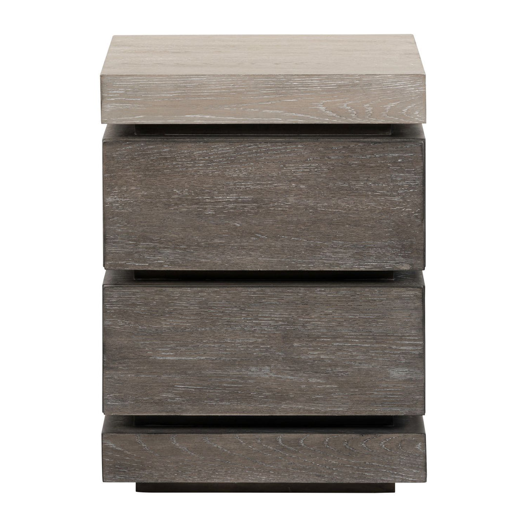 Piedmont - Chairside Table - Charcoal / Ash