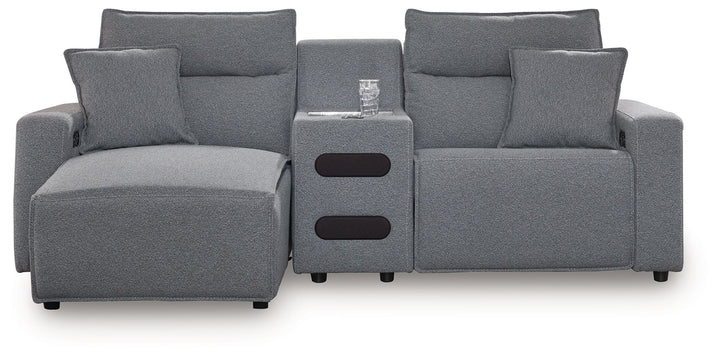 ModMax II - Salt And Pepper - Reclining Sectional