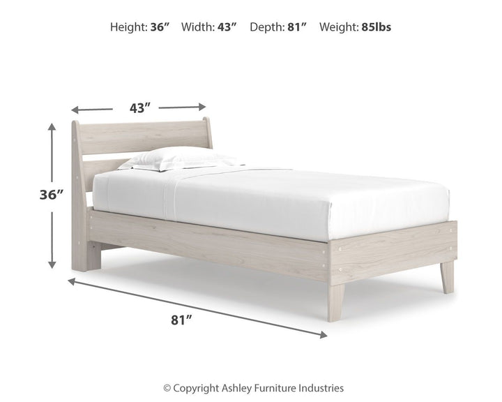 Socalle - Panel Platform Bed