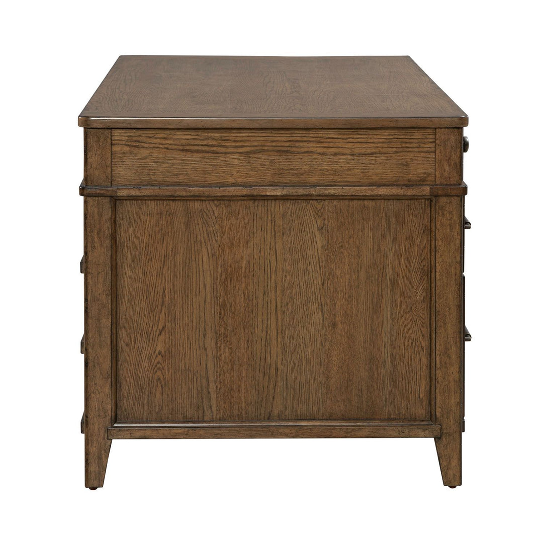 Carolina Park - Jr Executive Desk - Brown