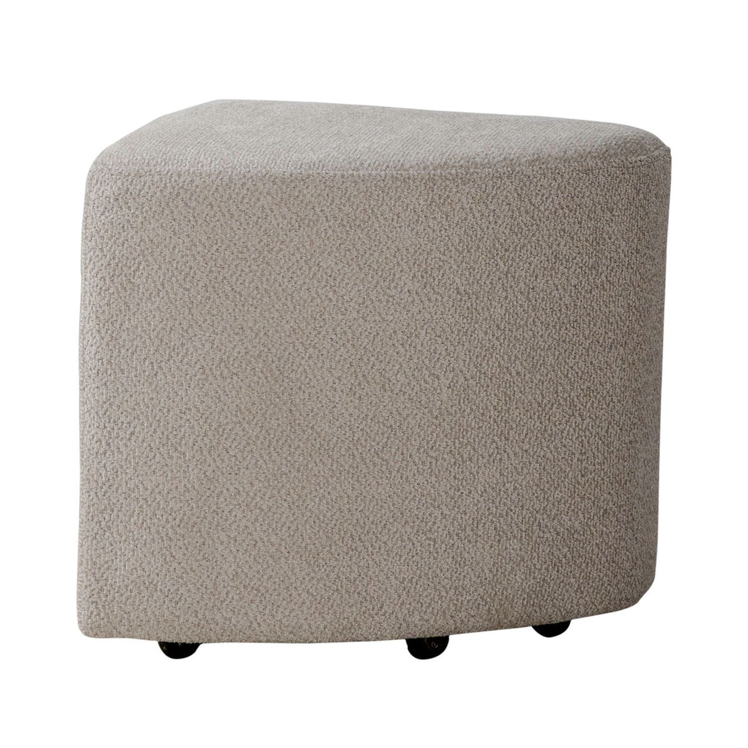 Capri - Upholstered Ottomans (Set of 2) - Brown