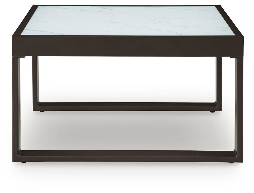 Beachloft - Square Cocktail Table - Black / Gray