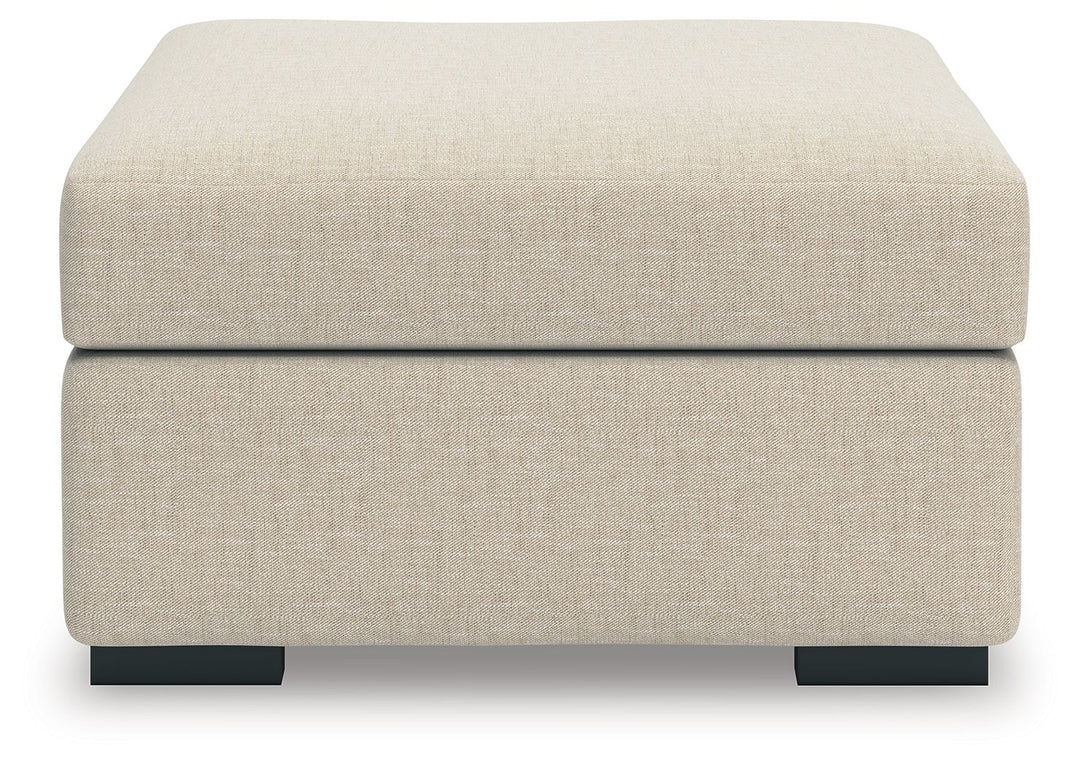 LadyMae - Oversized Accent Ottoman - Twill