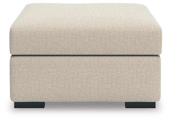LadyMae - Oversized Accent Ottoman - Twill