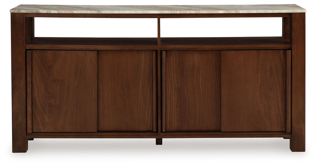 Tobinville - Accent Cabinet - Dark Brown