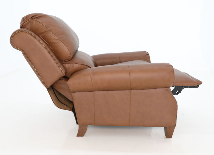 Churchill - Push Thru The Arm Recliner - Cabernet