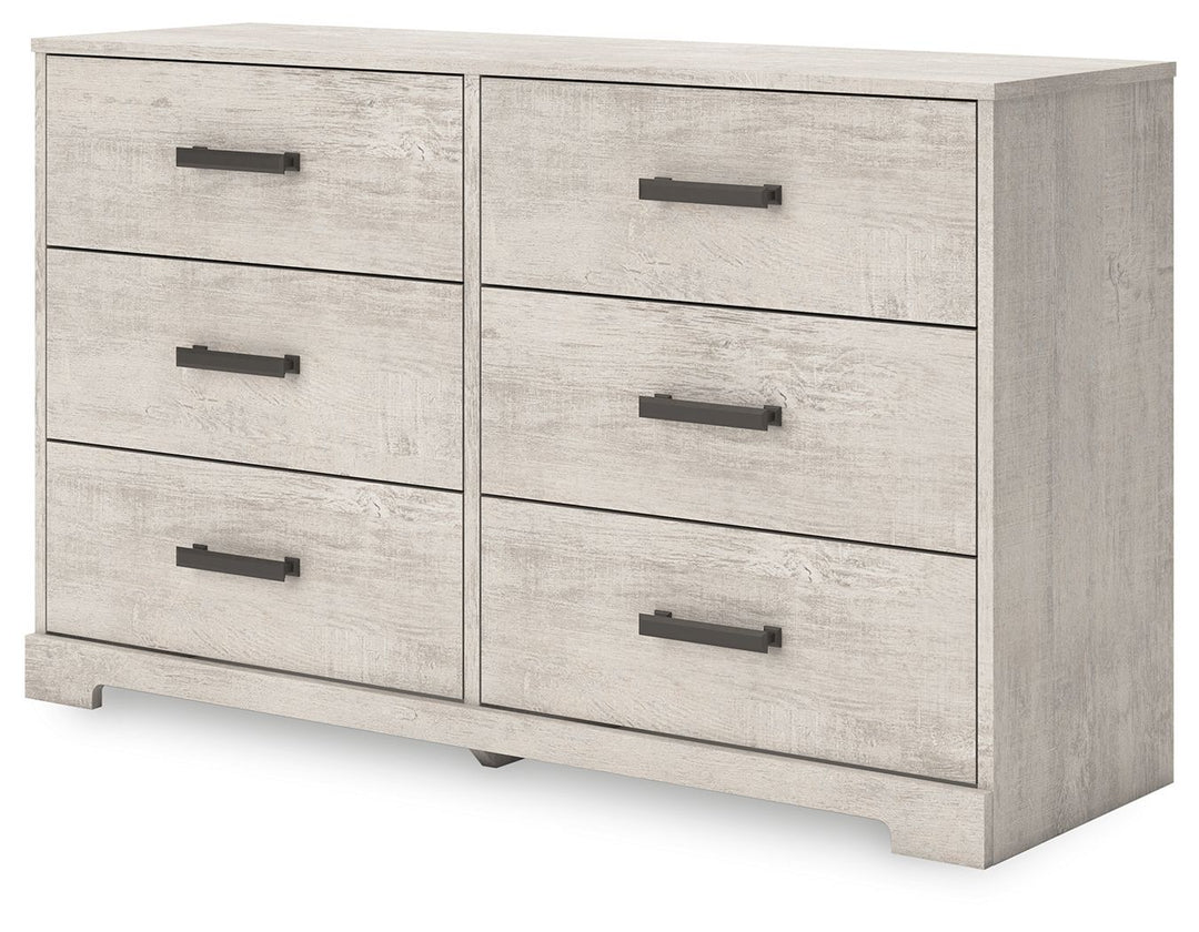 Shawburn - Six Drawer Dresser - Gray