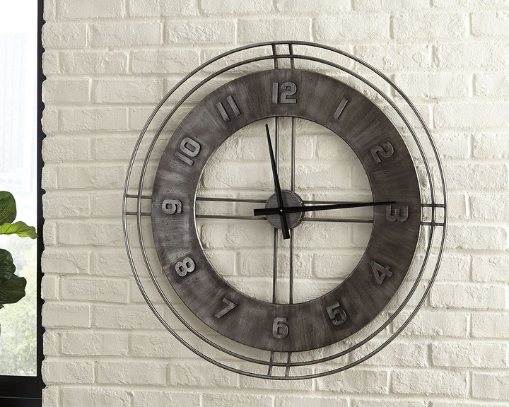 Ana Sofia - Wall Clock - Antique Gray
