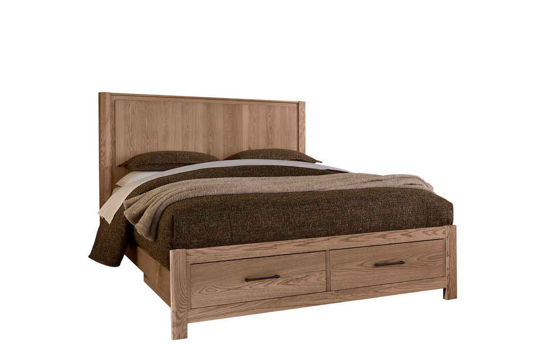 Lodge & Loft - Radius Poster Bed With Footboard Storage