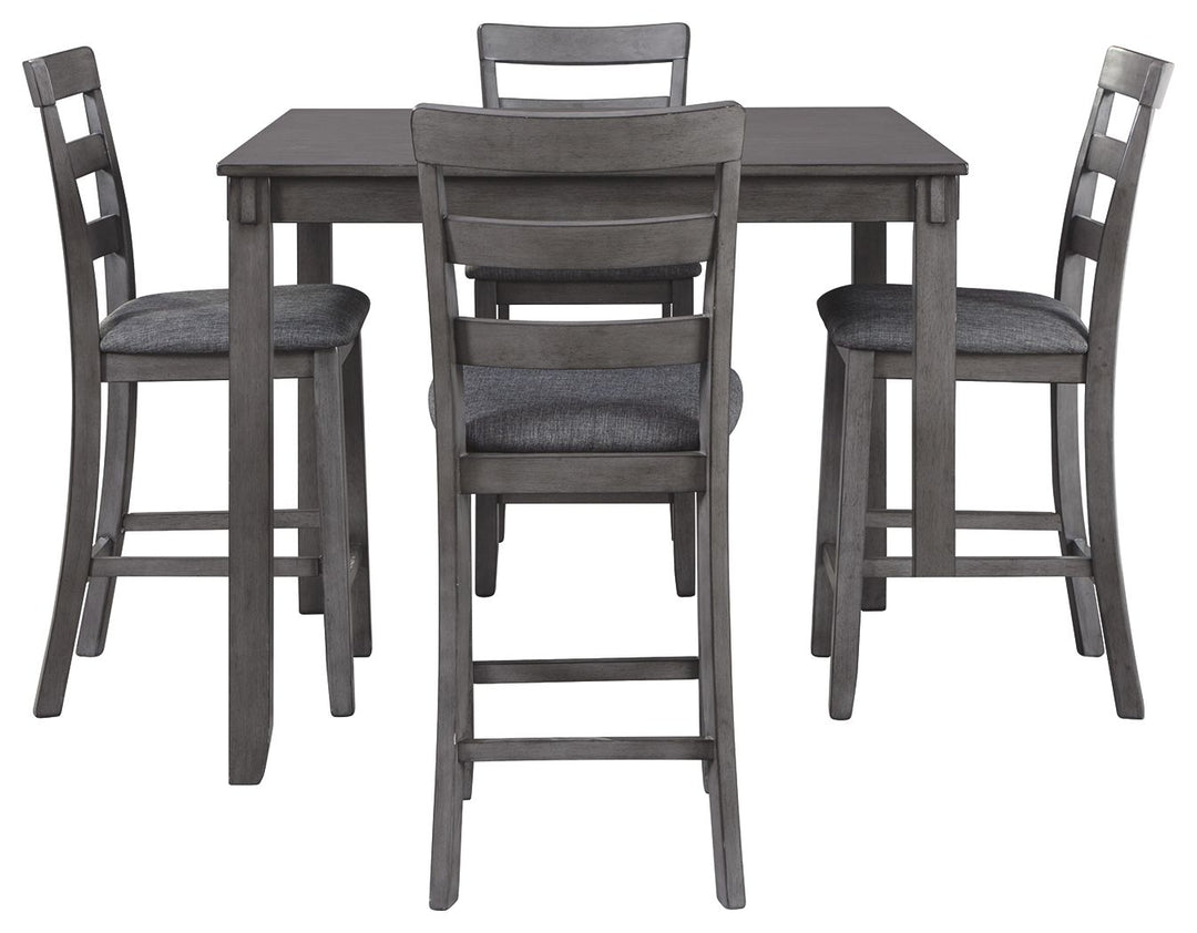 Bridson - Square Counter TBL Set (Set of 5) - Gray