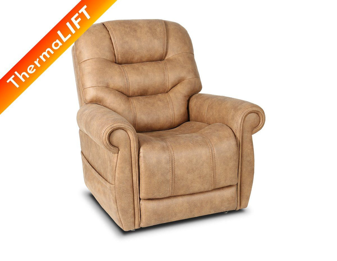 Lucas - Power Lift Recliner With Power Headrest, Power Lumbar And 3 Zone Heat