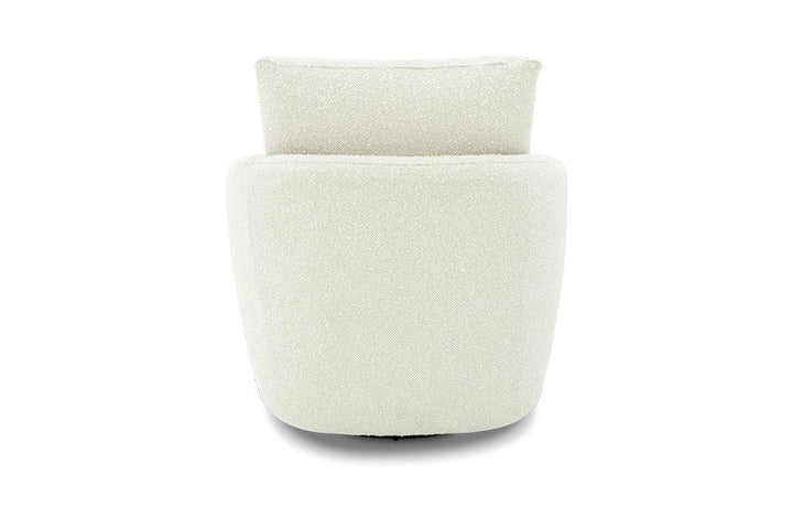 Morrow - Single Power Swivel Recliner With Power Footrest Only - Pearl