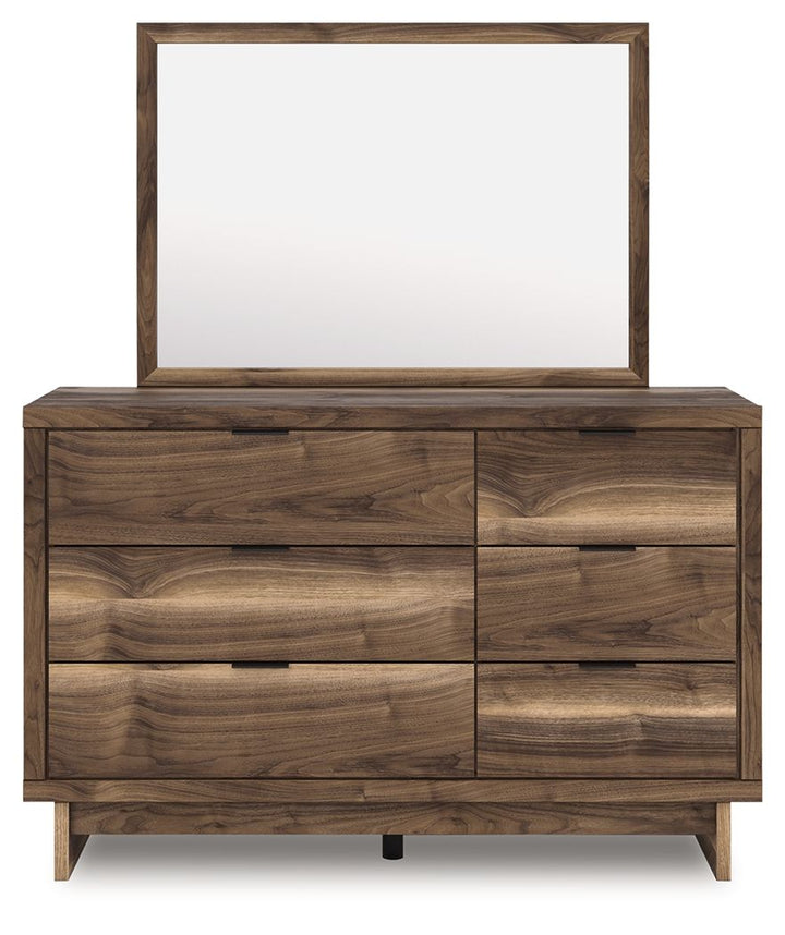 Chirason - Dresser And Mirror - Brown