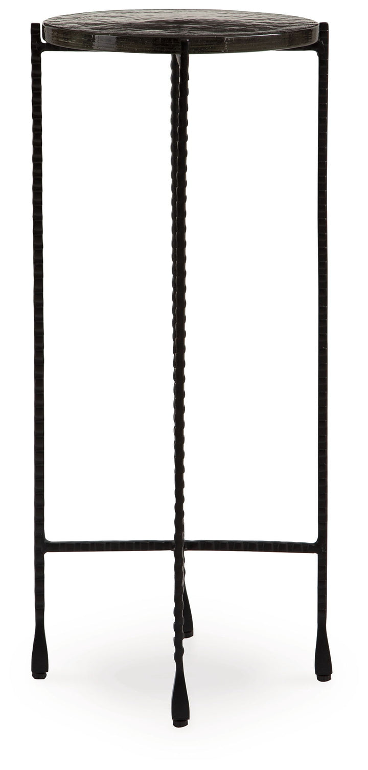 Newgoren - Accent Table - Clear / Black
