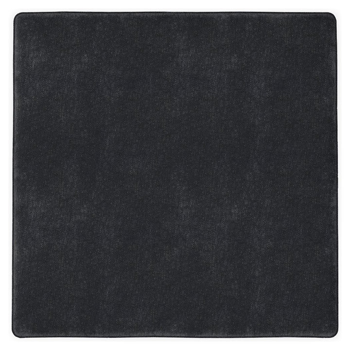 Lavernett - Oversized Accent Ottoman - Charcoal