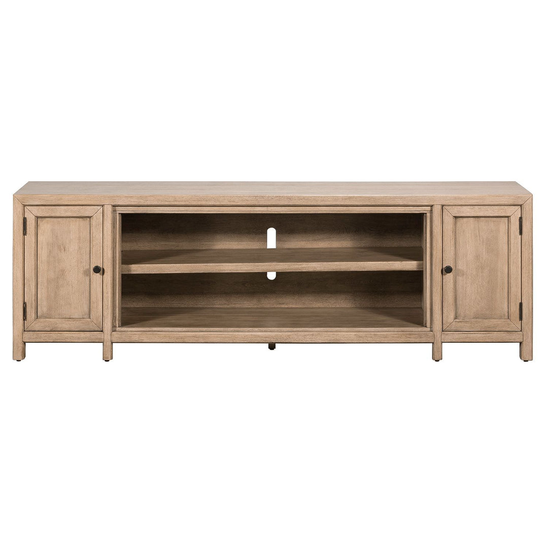 Fireplace TV Consoles - 82" Fireplace TV Console - White