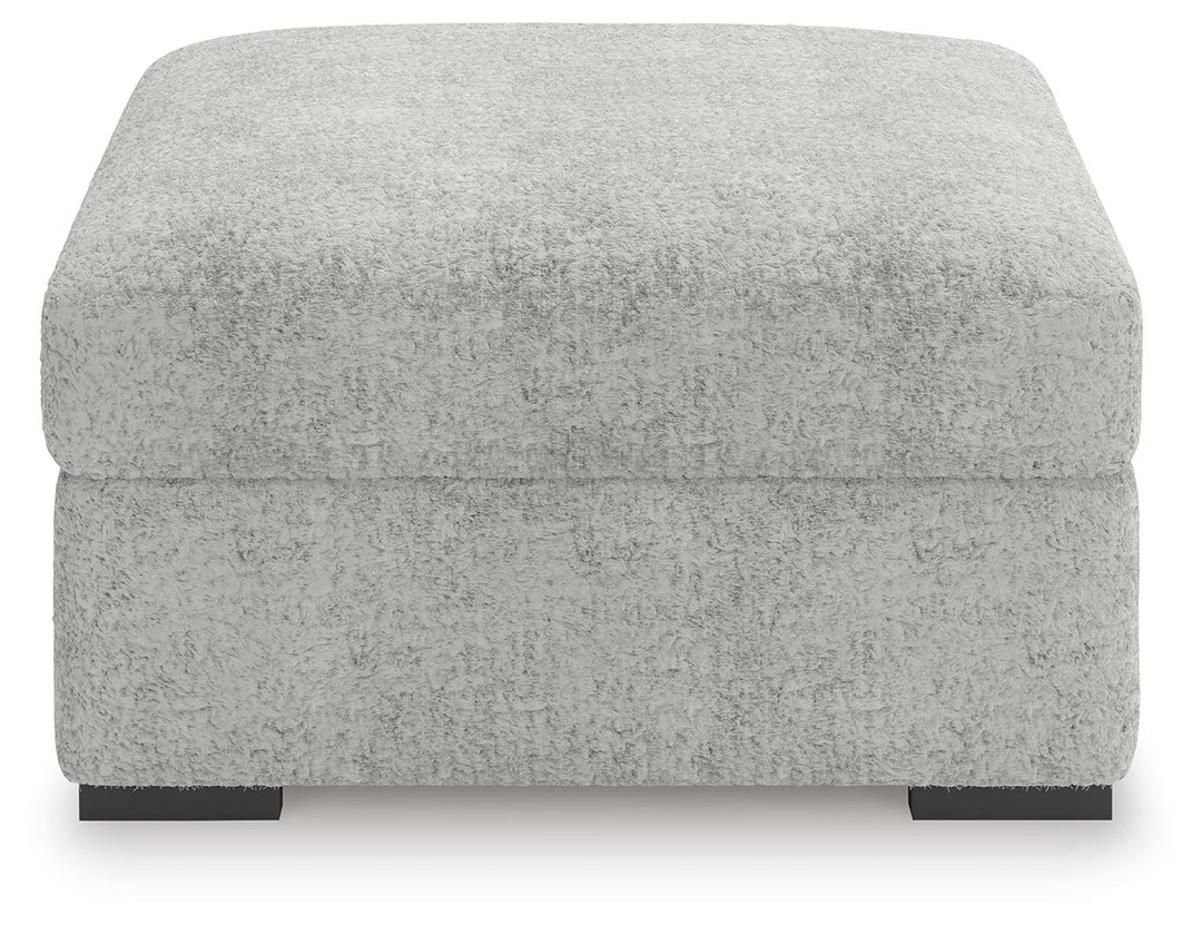 Cuddle Plush - Oversized Accent Ottoman - Arctic