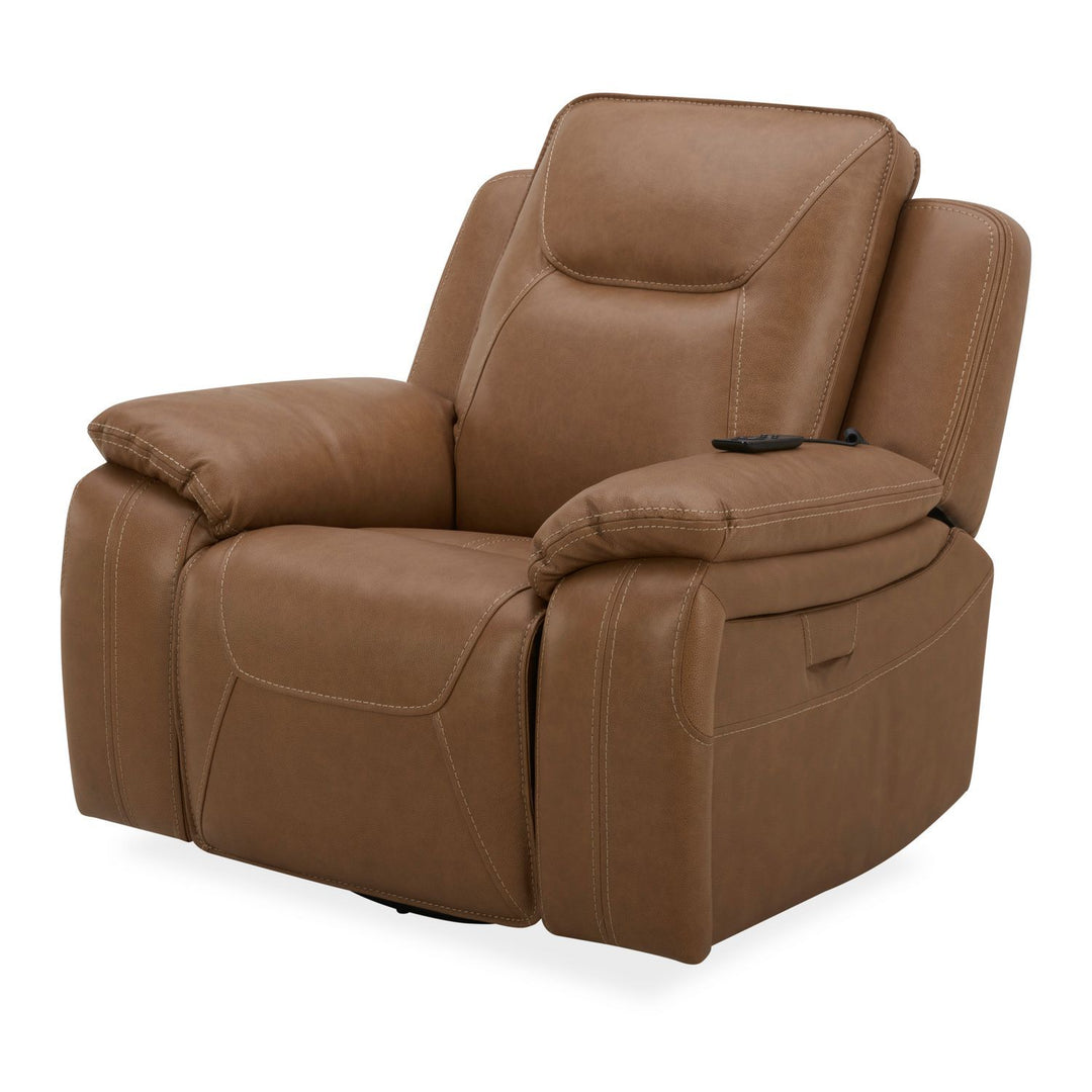 Callihan - Swivel Glider Recliner P3 - Brown