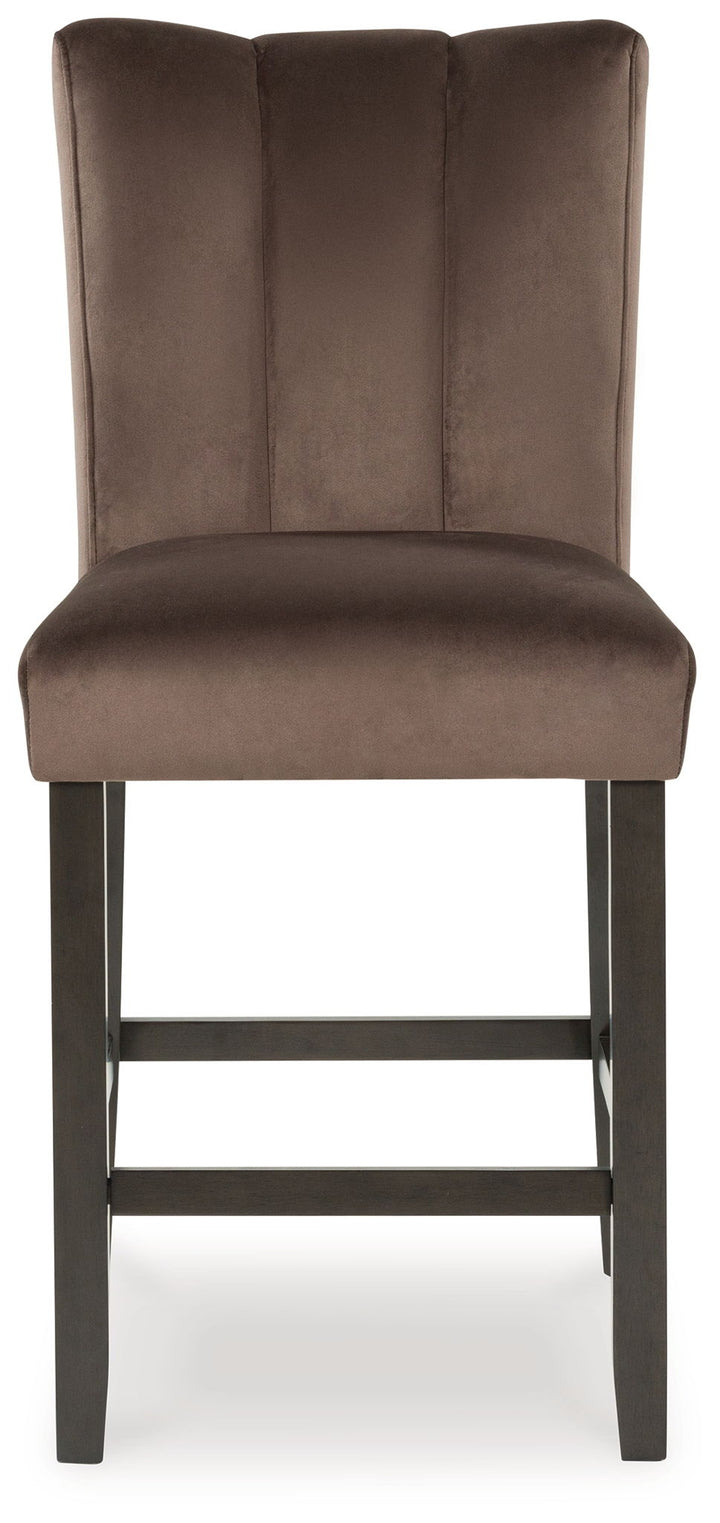 Jeshina - Upholstered Barstool (Set of 2) - Mocha