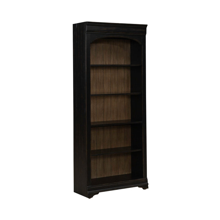 Meritage - 2 Piece Bunching Bookcase - Black
