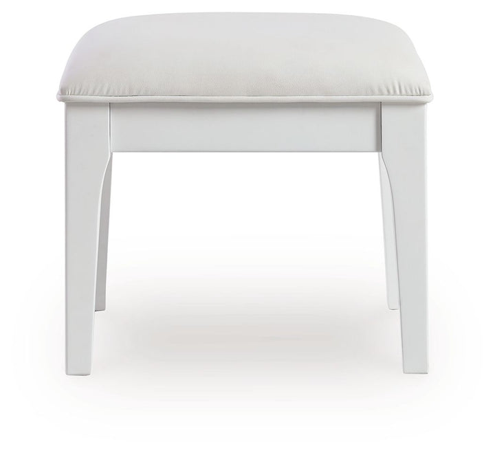Chalanna - Vanity Stool - White
