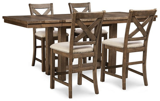 Moriville Counter Height Dining Set - Red Barn Furniture (Church, Virginia)