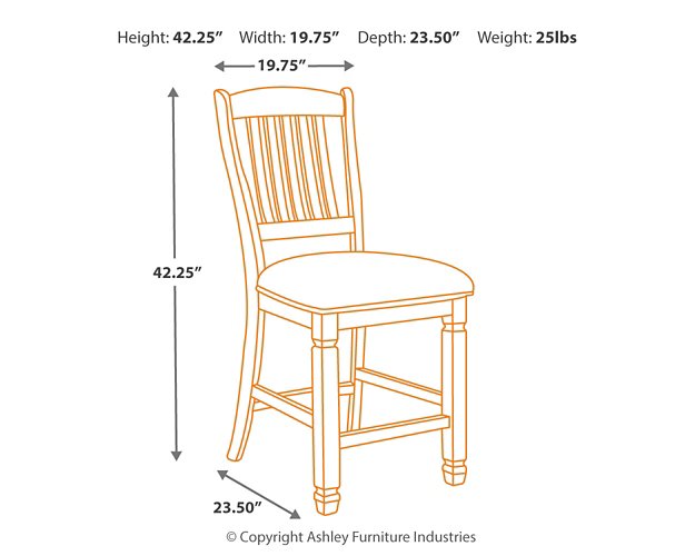 Bolanburg Counter Height Dining Set (Copy)