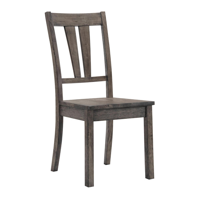Nathan Fan Back Chair w. Wooden Seat of 2
