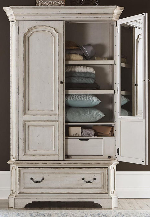 Liberty Abbey Road Armoire in Porcelain White
