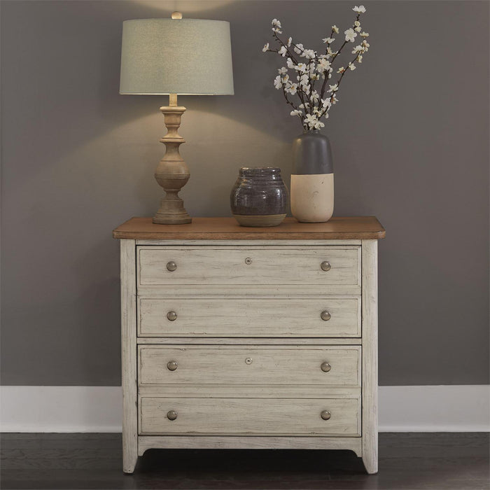 Liberty Farmhouse Reimagined Lateral File in Antique White