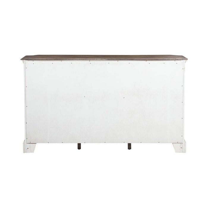 Liberty Furniture Abbey Road Buffet in Porcelain White
