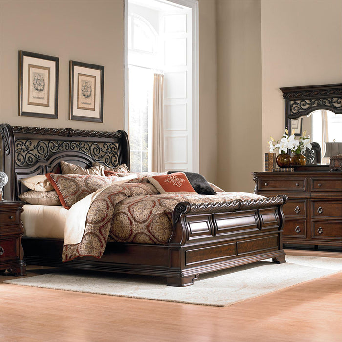 Liberty Furniture Arbor Place Sleigh Footboard Queen Bed