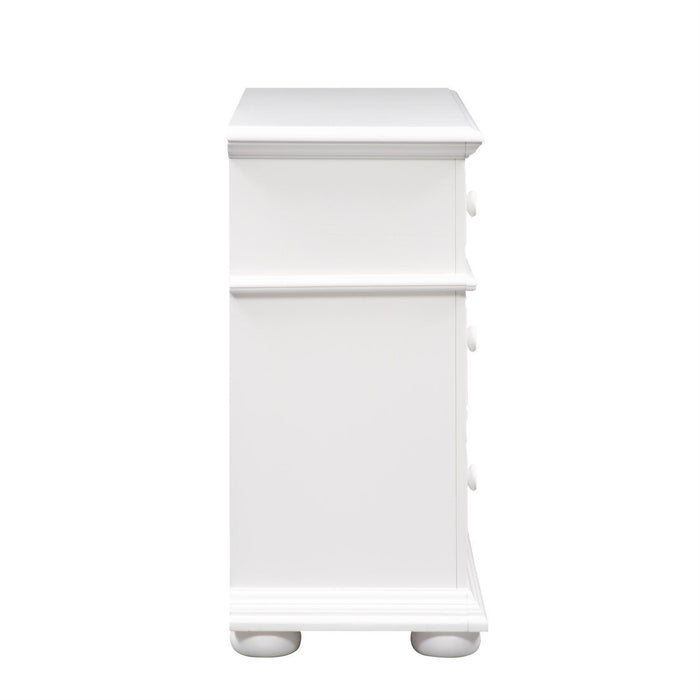 Liberty Furniture Summer House 6 Drawer Dresser in Oyster White