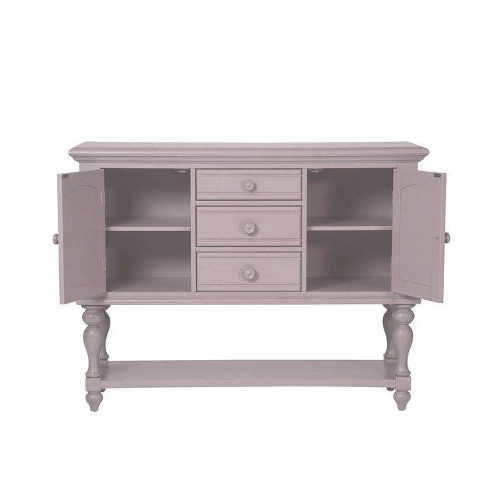 Liberty Furniture Summer House Server in Dove Grey