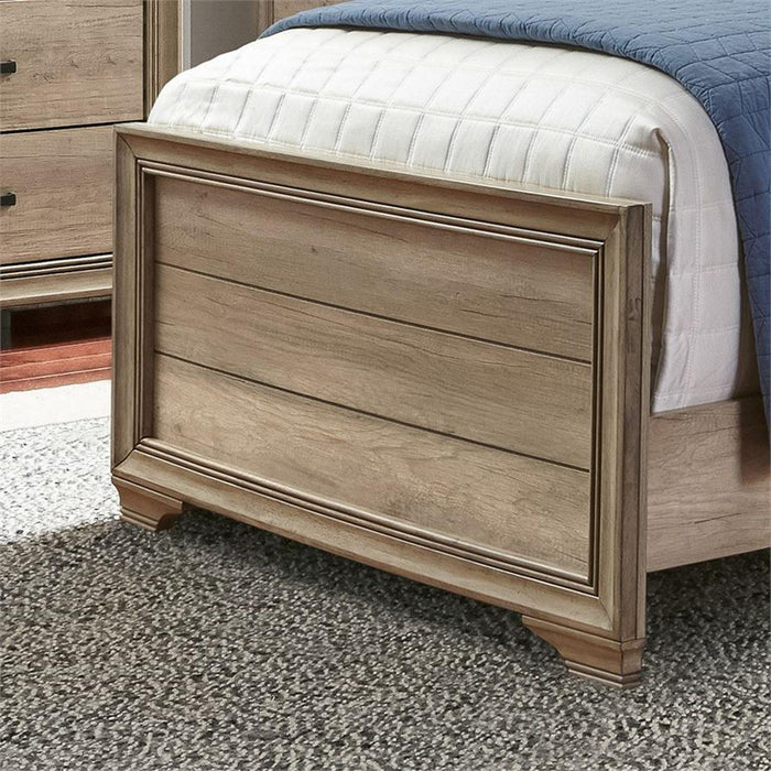Liberty Furniture Sun Valley Full Upholstered Bed in Sandstone