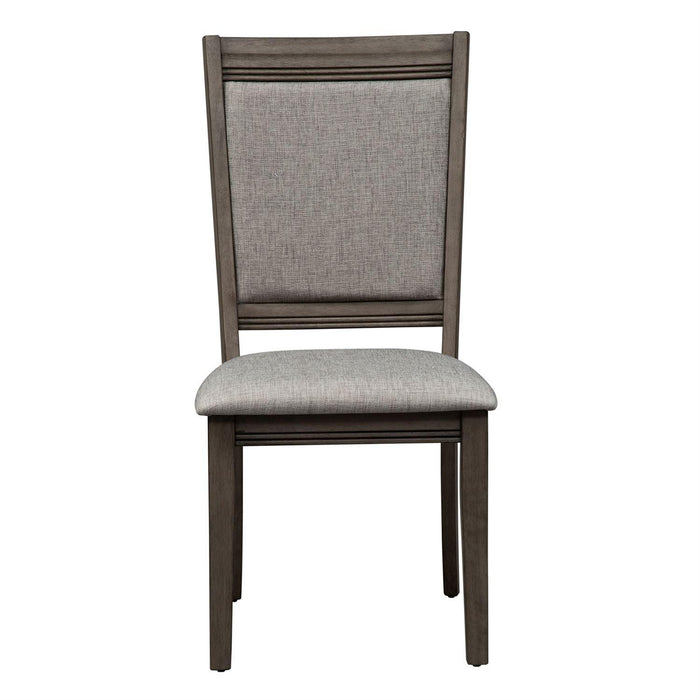 Liberty Furniture Tanners Creek Upholstered Side Chair (RTA) in Greystone (Set of 2)
